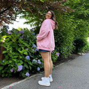 Zip-Up Hoodie - Cherry Blossom *Clearance Sale*