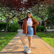 Linen Long-Sleeve Button-Up - Acorn *Clearance Sale*