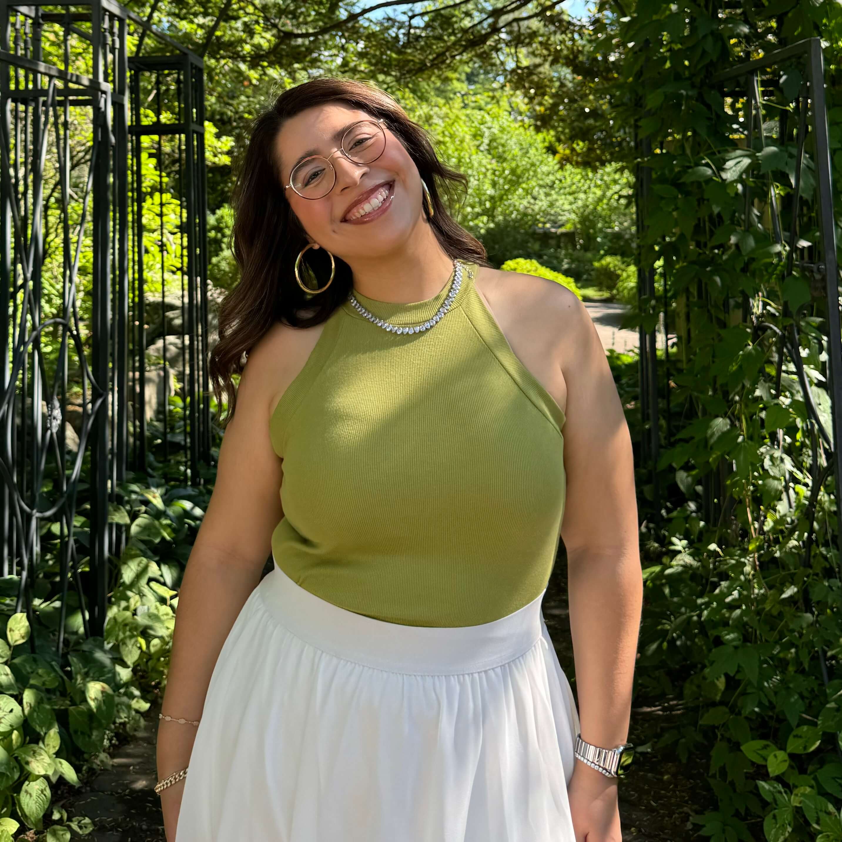 Halter Tank Top - Matcha