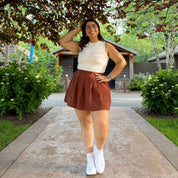 Perfect Match Tennis Skirt - Acorn *Clearance Sale*