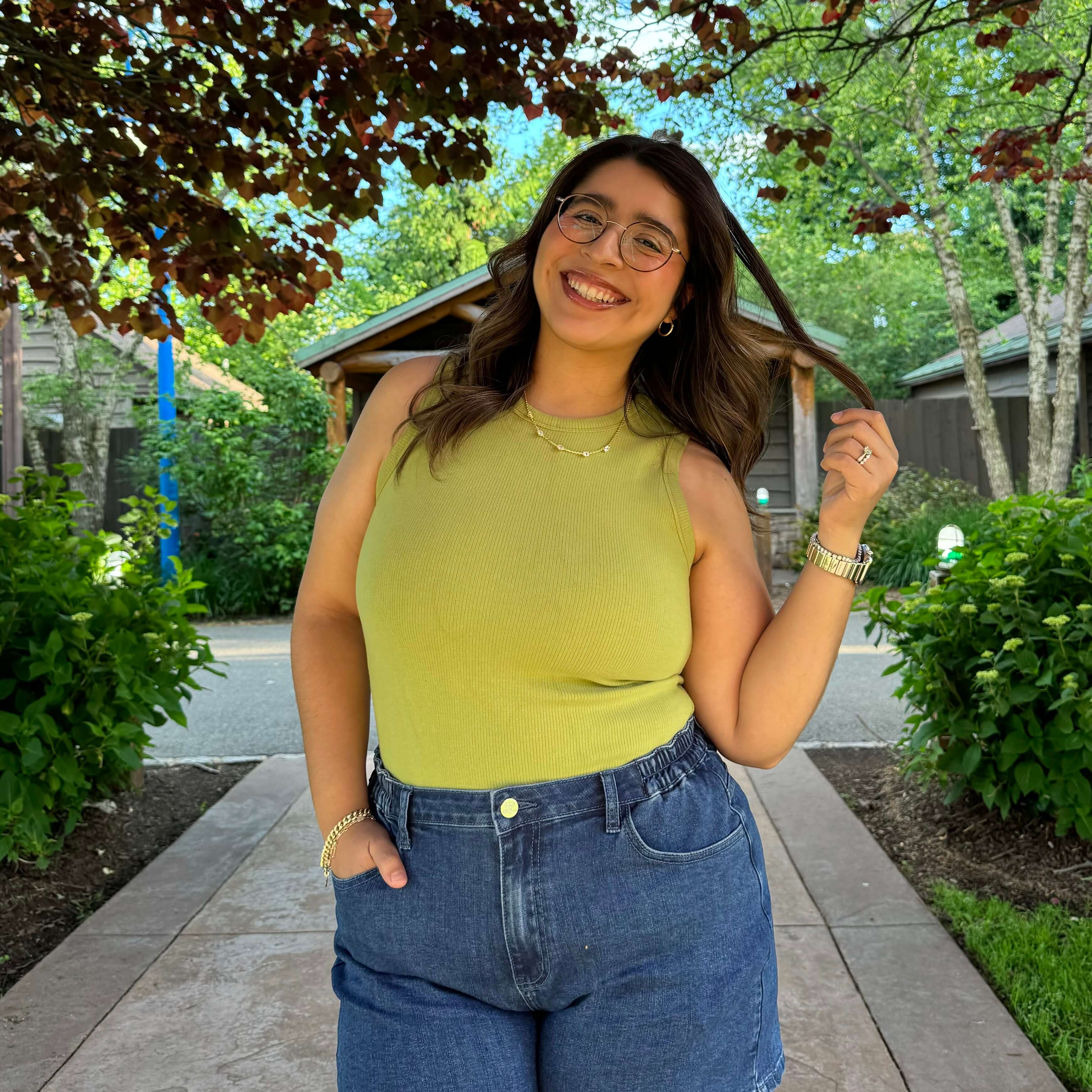 Long Tank Top - Matcha