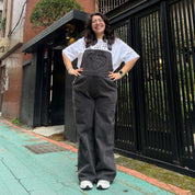 29" Inseam Overall Jeans - Dark Gray *Clearance Sale*