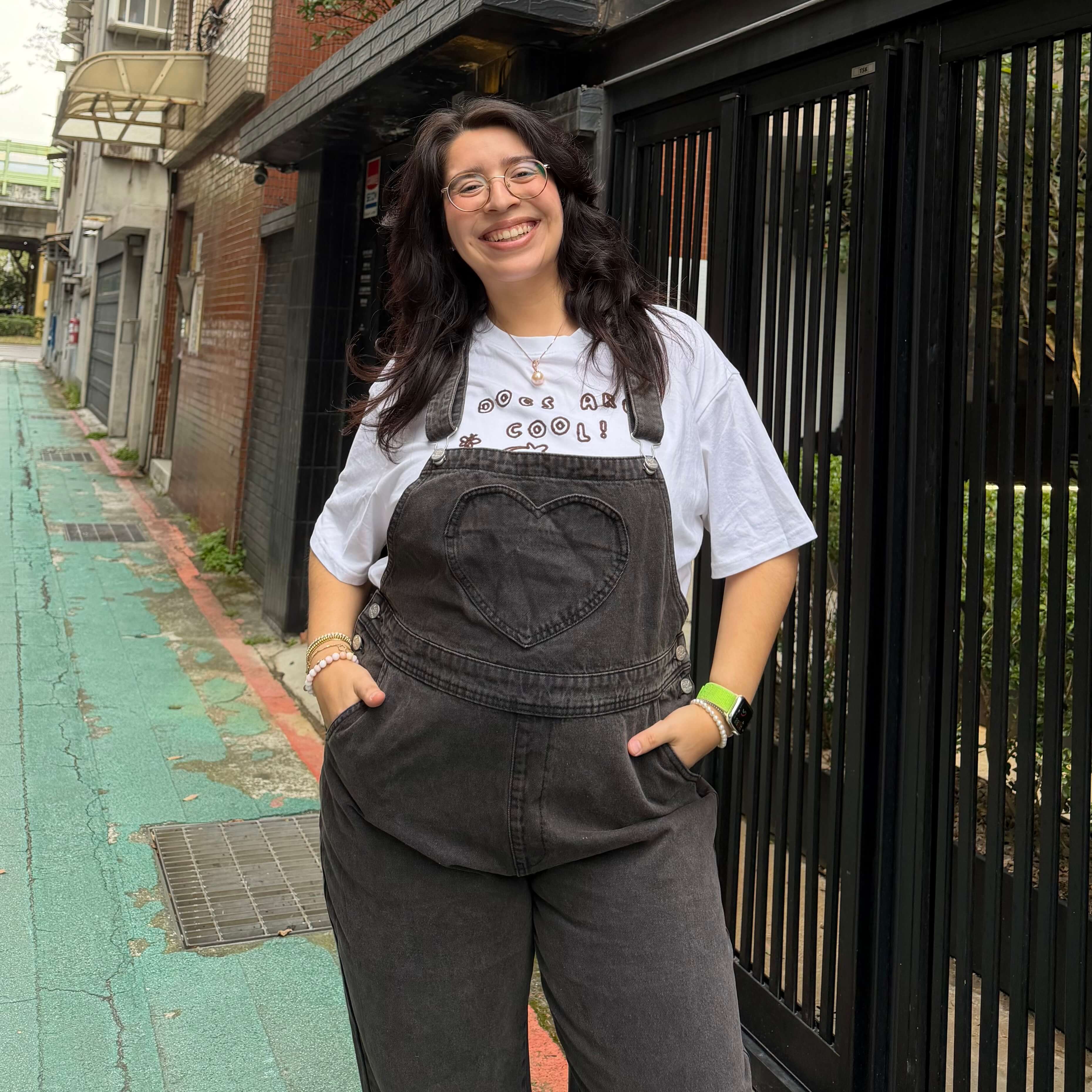 29" Inseam Overall Jeans - Dark Gray *Clearance Sale*