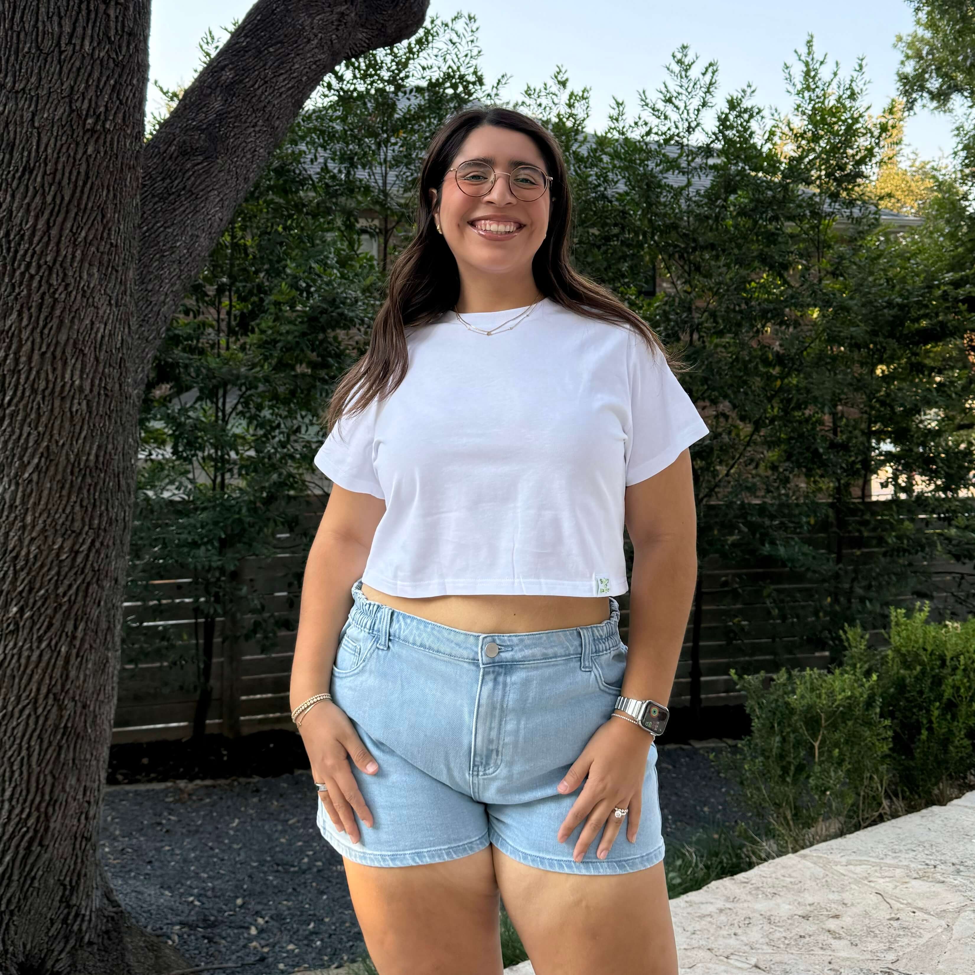 Cropped Tee - Tofu
