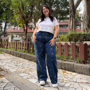 29" Inseam Jeans - Medium Wash with Bees *Clearance Sale*