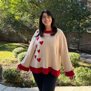 Daydreamer Sweater - Falling Hearts *Clearance Sale*