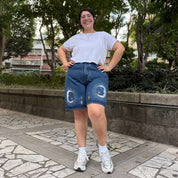 Celestial Denim Shorts - Medium Wash *Clearance Sale*