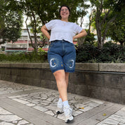 Celestial Denim Shorts - Medium Wash *Clearance Sale*