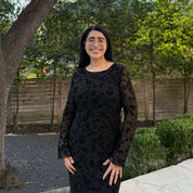 Long-Sleeve Muse Dress - Black Floral *Clearance Sale*