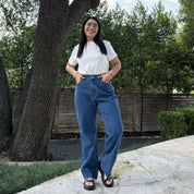 29" Inseam Straight Leg Jeans - Medium Wash *Clearance Sale*