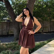 Espresso Dress - Brown *Clearance Sale*