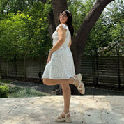 The Willow Dress - White Floral *Clearance Sale*