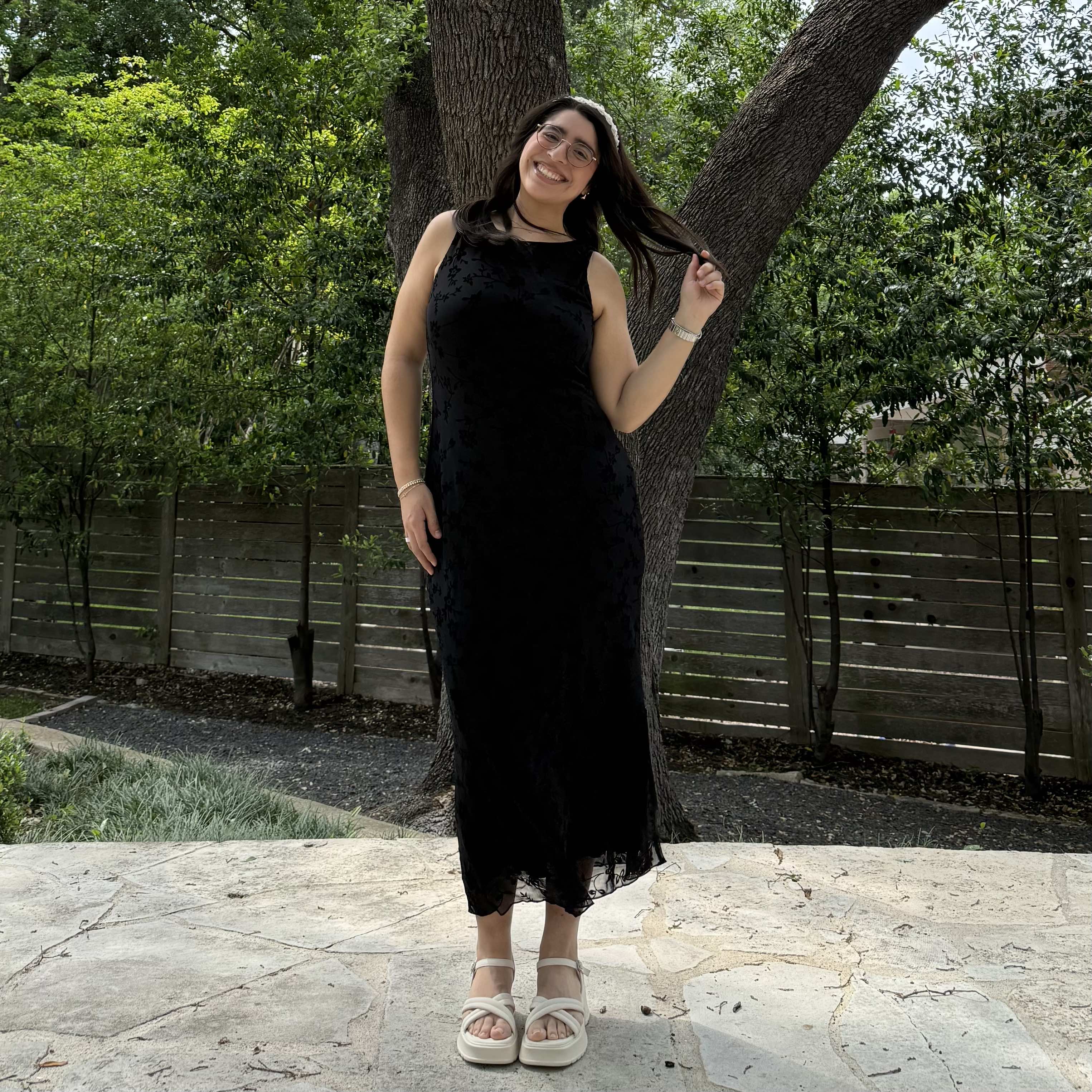 The Muse Dress - Black Floral *Clearance Sale*