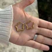 Shooting Star Mini Hoop - Gold *Clearance Sale*