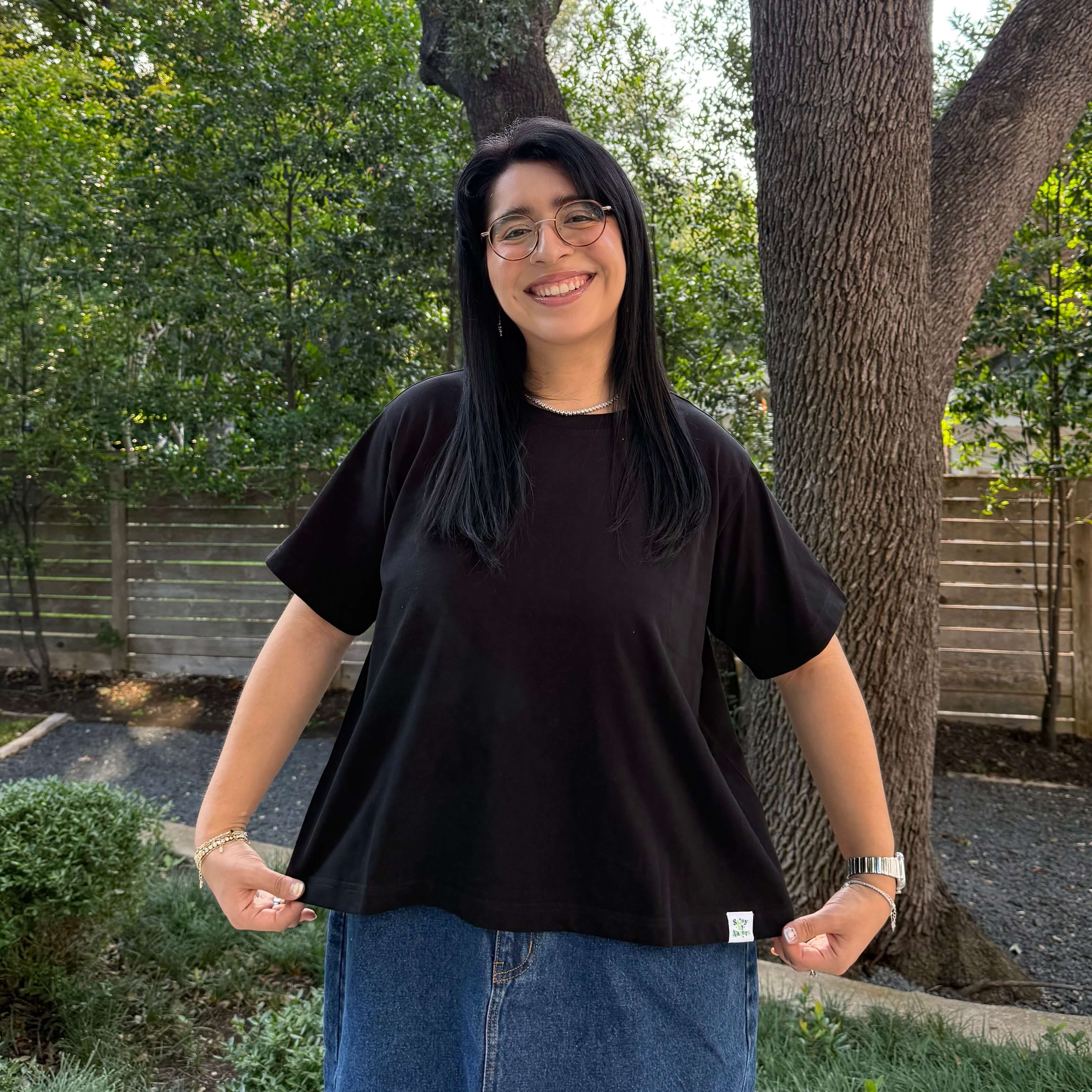 Suncatcher Tee - Black *Clearance Sale*