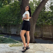 Summer Shorts - Solid Black *Clearance Sale*